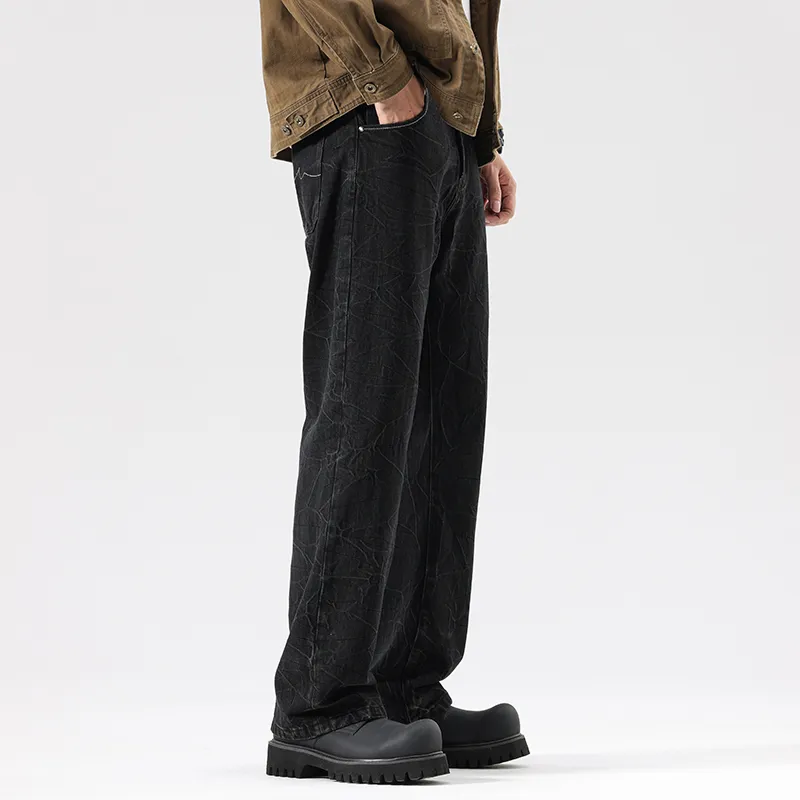 AHAH Jeans Men Black-4