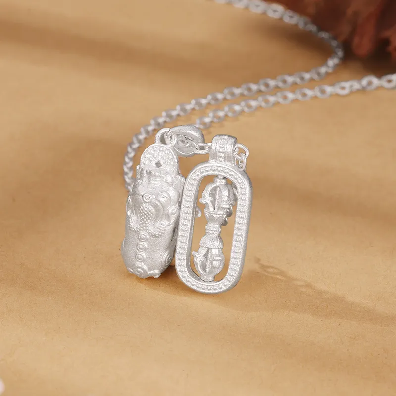 SHUIBEI 999 Fine Silver Necklaces Women's-3