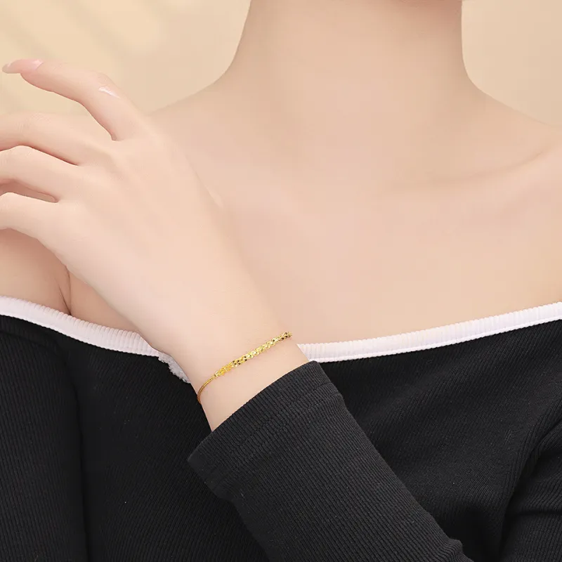 SHUIBEI Gold Bracelet Women's-6