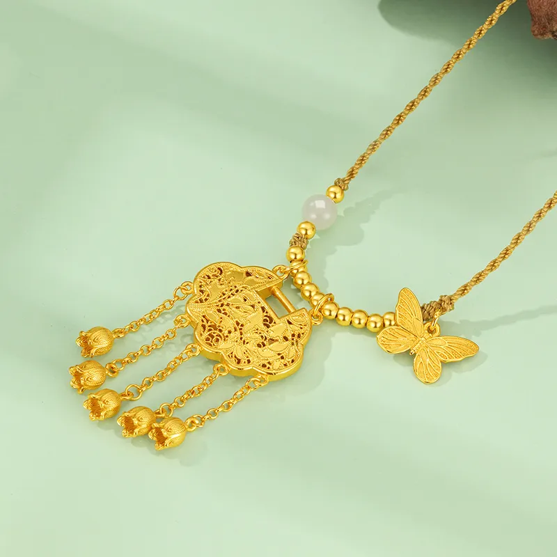 SHUIBEI S925 Silver Necklaces Women's-3