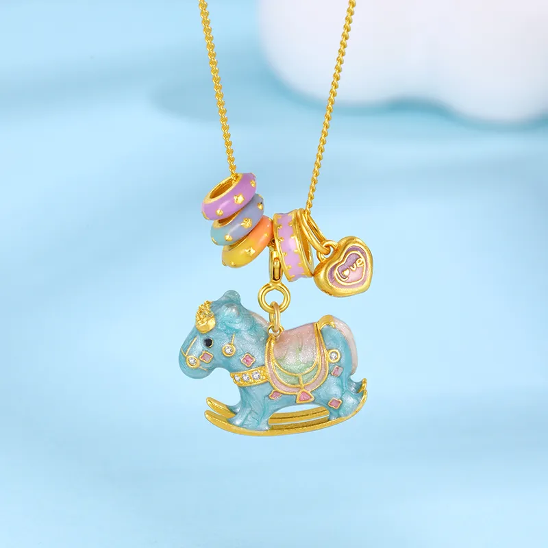 SHUIBEI S925 Silver Necklaces Women's-4