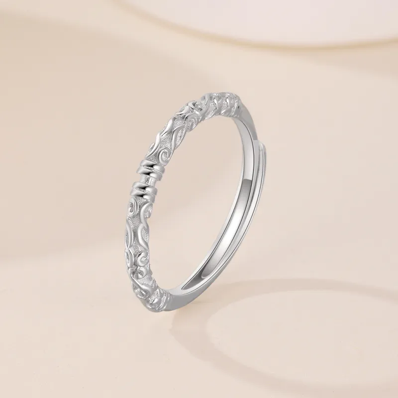 SHUIBEI S925 Silver Rings Unisex-1