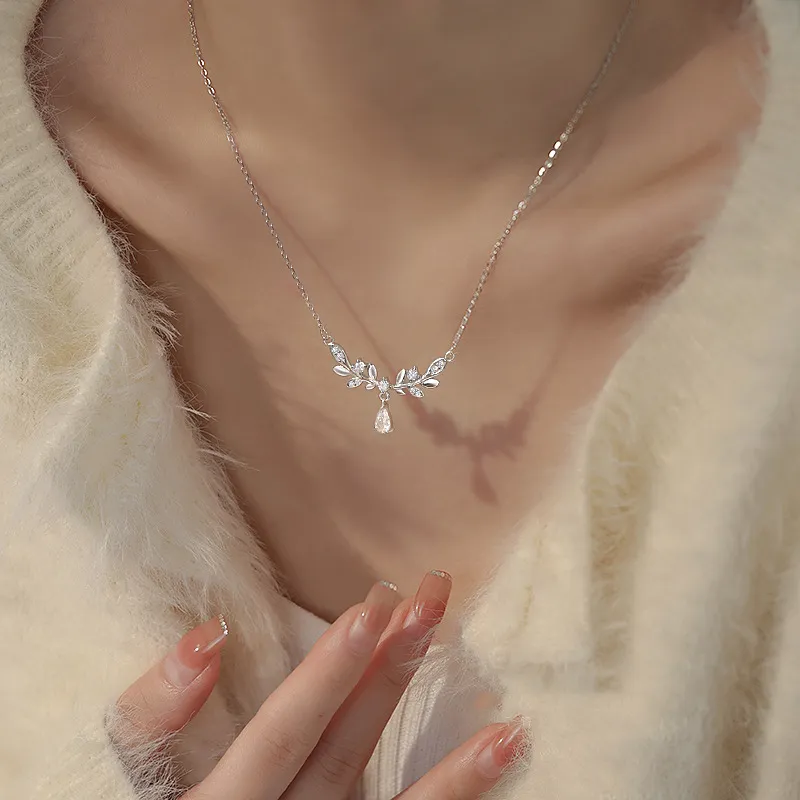 SHUIBEI 999 Fine Silver Necklaces Women's-1