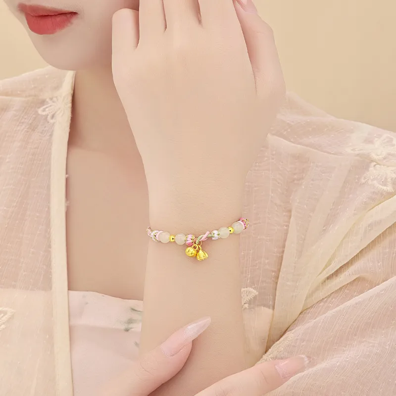 SHUIBEI Hetian Jade Bracelets White Jade Women's-5