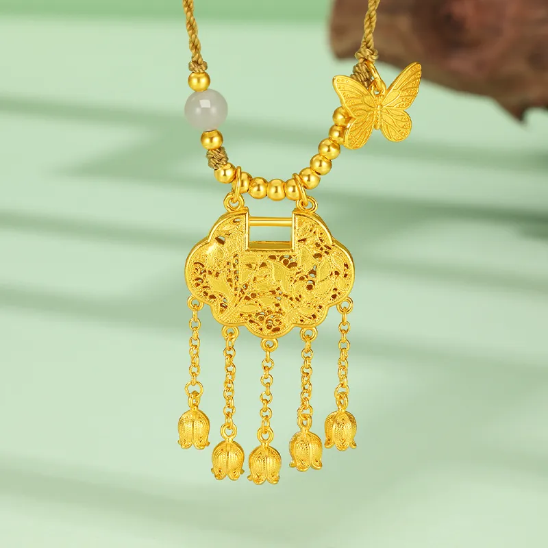 SHUIBEI S925 Silver Necklaces Women's-4