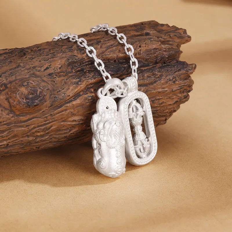 SHUIBEI 999 Fine Silver Necklaces Women's-2