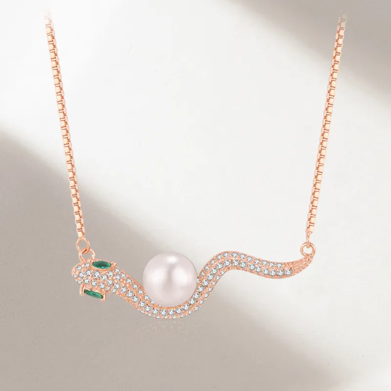 SHUIBEI S925 Silver Necklaces Women's-6