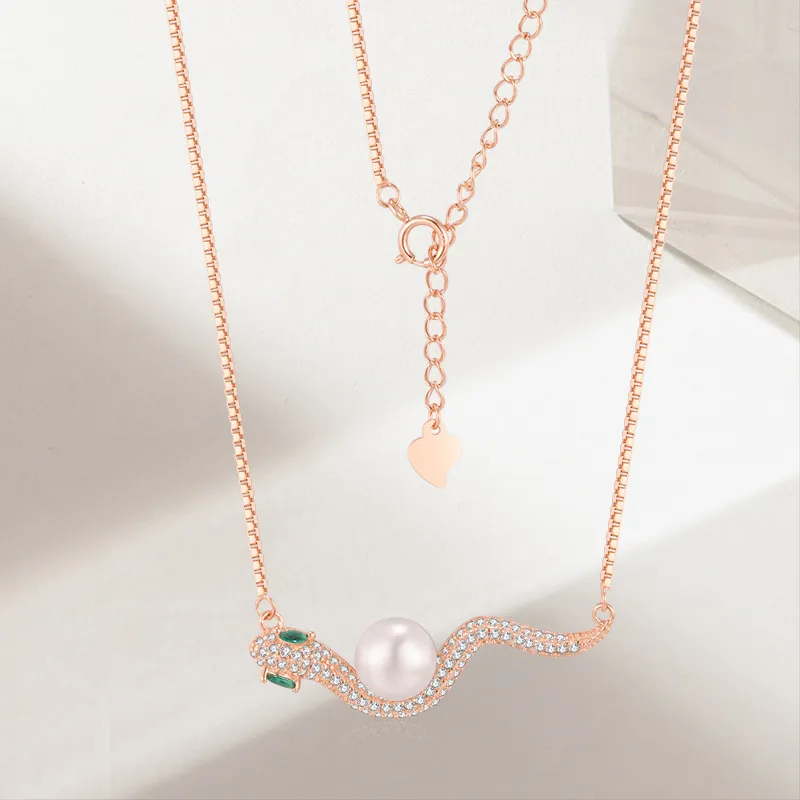 SHUIBEI S925 Silver Necklaces Women's-7