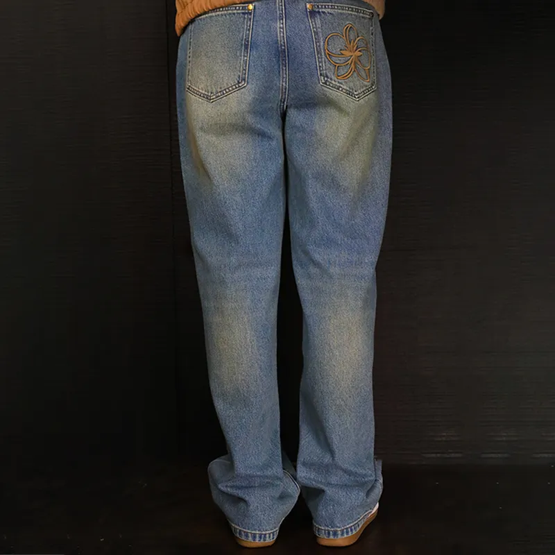 GALLIANO LANDOR Jeans Men's Dark Blue-3