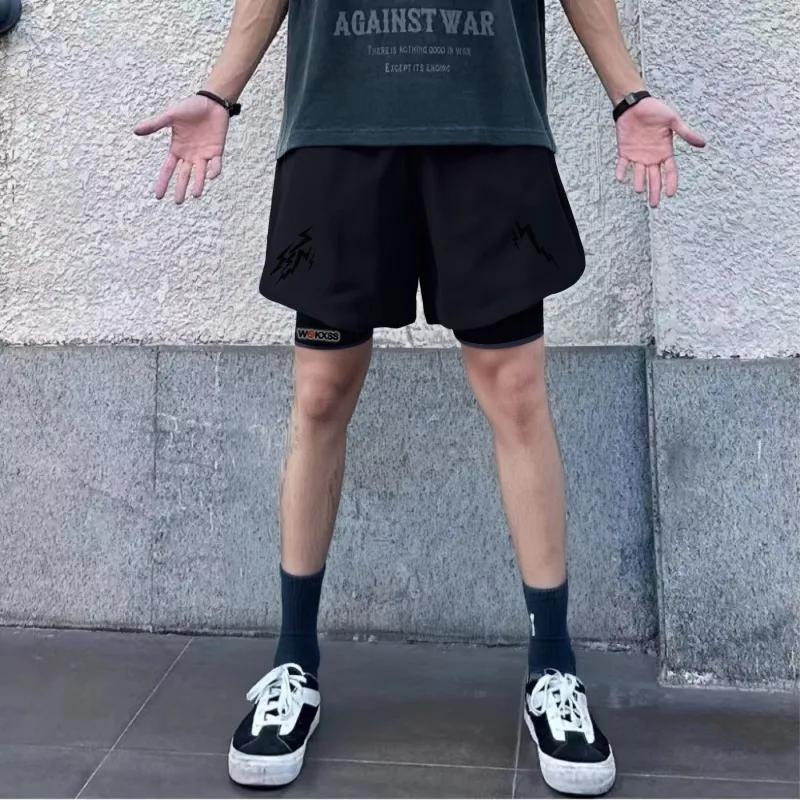 WOKXSS Sports Shorts Unisex-5