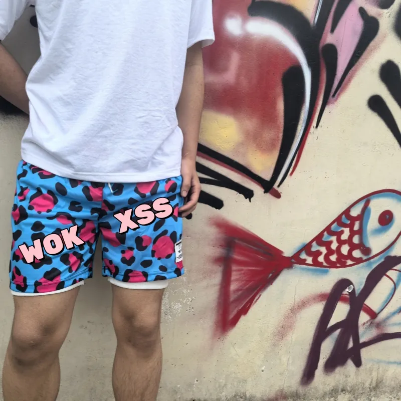WOKXSS Sports Shorts Unisex-10