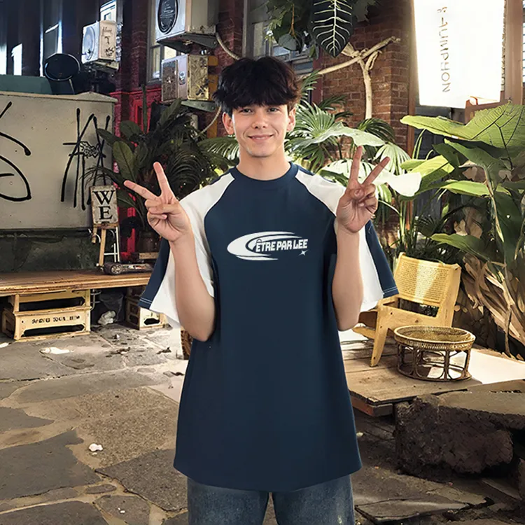 Être Par Lee T Shirt Unisex Navy Blue-5