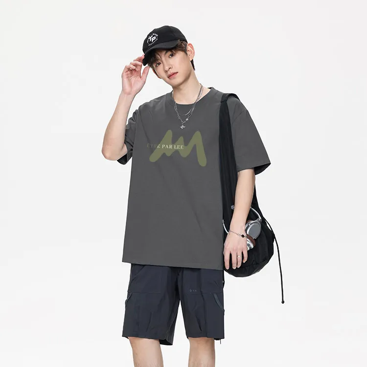 Être Par Lee T-Shirt Unisex Dark Gray-3