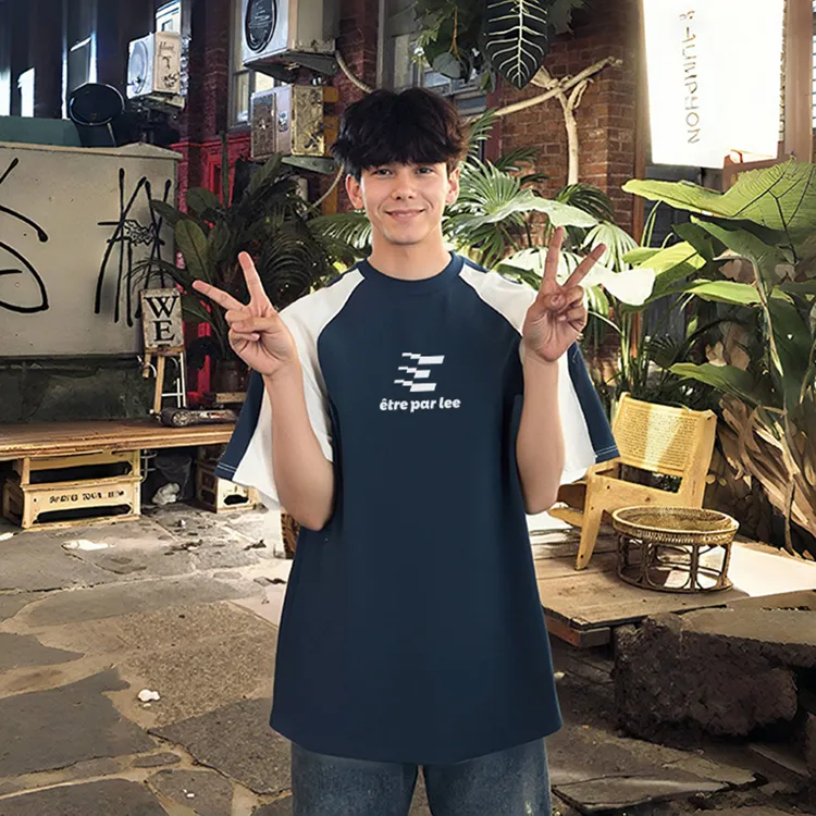 Être Par Lee T Shirt Unisex Navy Blue-5