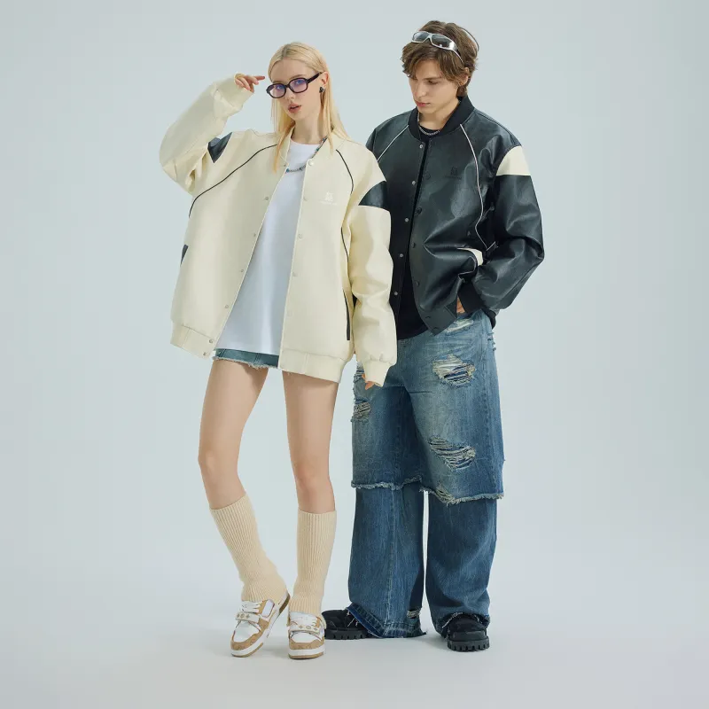 Être Par Lee Leather Jacket Unisex-13