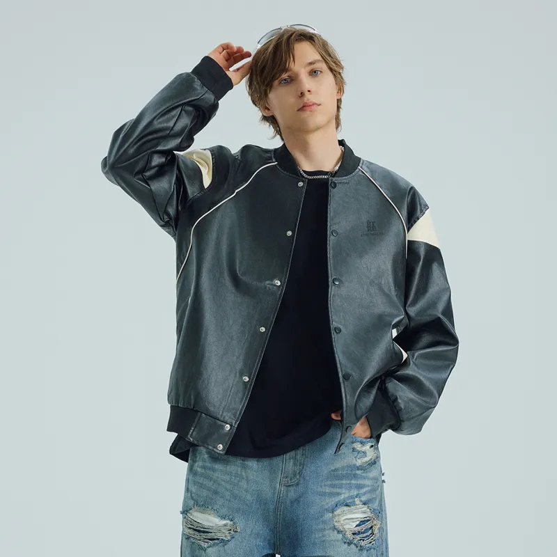 Être Par Lee Leather Jacket Unisex-2