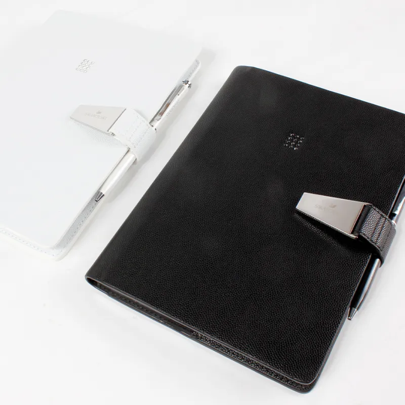 Swarovski Writing Instrument Adorned With Ink Black Swarovski Element And Inlaid Laptops-2