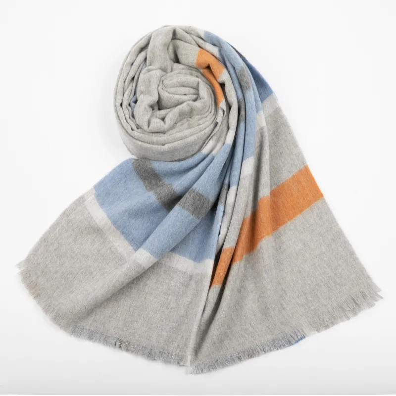 Red Bean 100% Cashmere Knit Scarves Women's-1