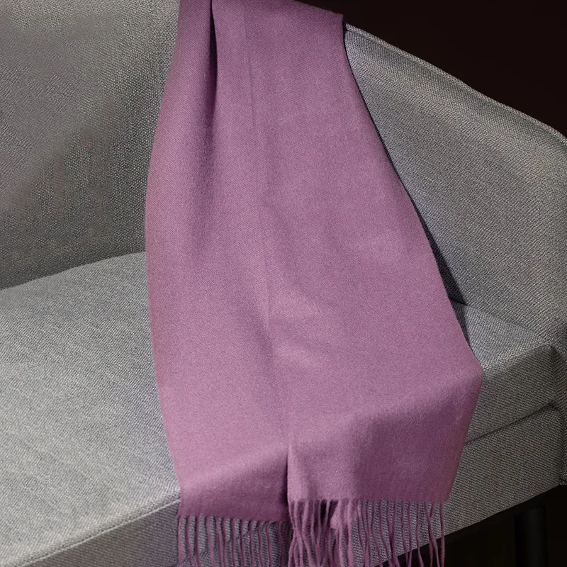 Red Bean Cashmere Knit Scarves Women's-1