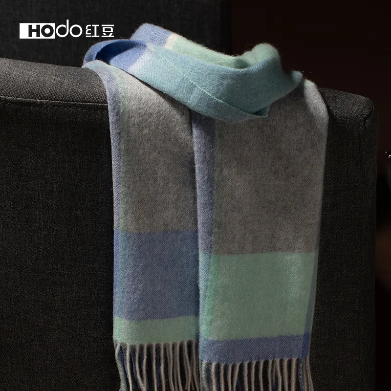 Red Bean 100% Cashmere Knit Scarves Women's-14