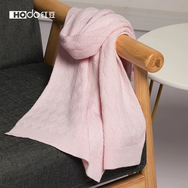 Red Bean Wool Knit Scarves Women's-1