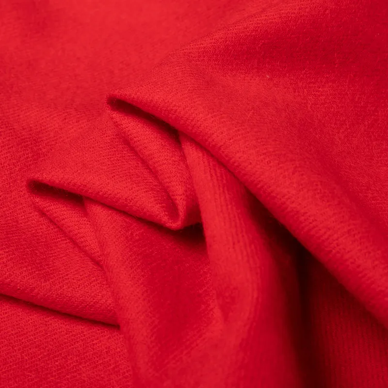 Red Bean 30% Cashmere 70% Wool Knit Scarves Unisex-61