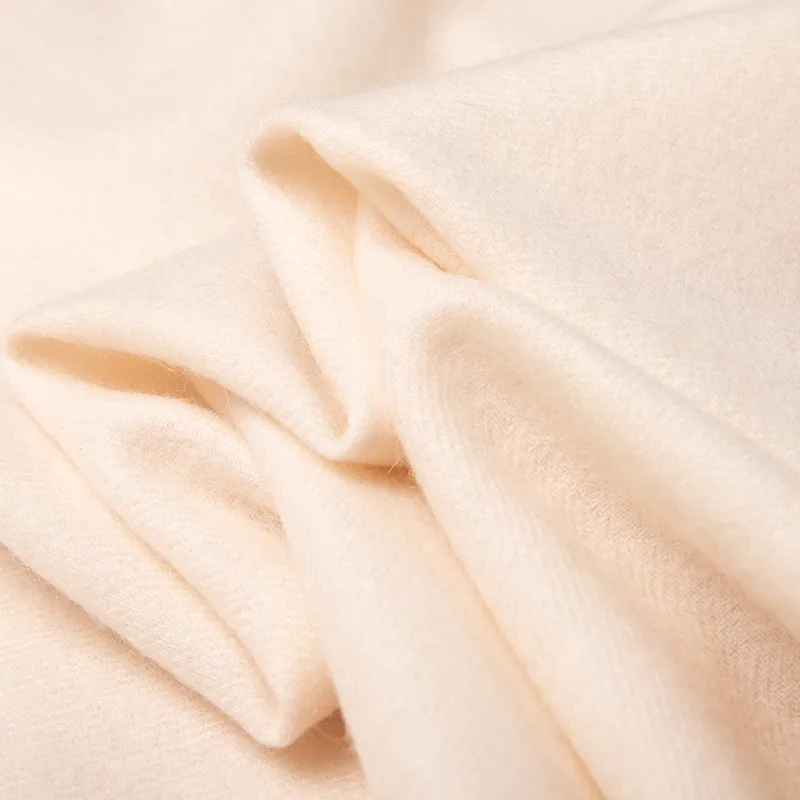 Red Bean 30% Cashmere 70% Wool Knit Scarves Unisex-41