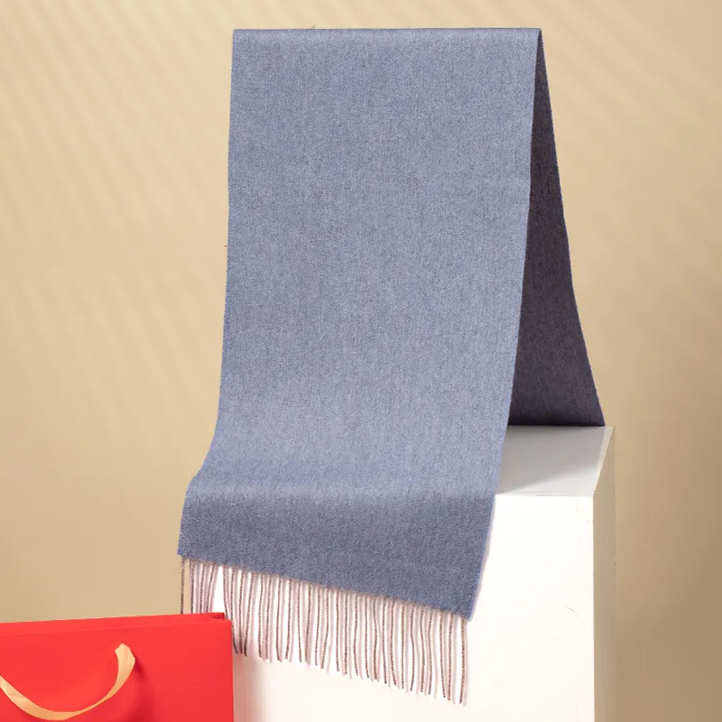 Red Bean 100% Wool Knit Scarves Women's-1
