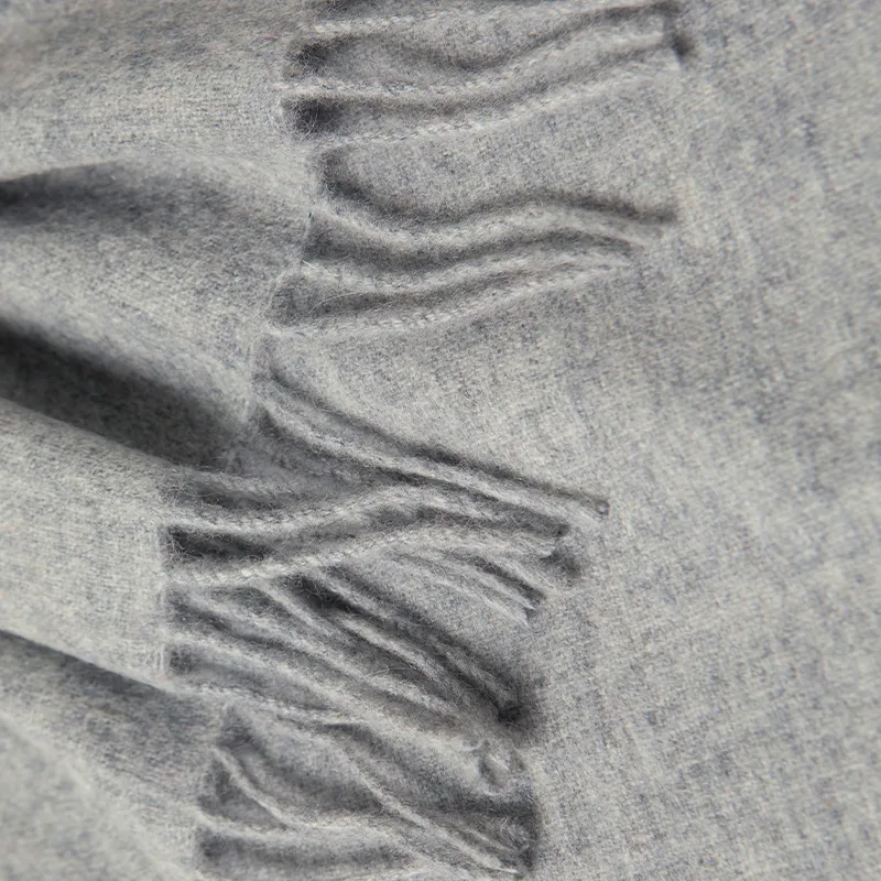 Red Bean 100% Cashmere Knit Scarves Women's-4