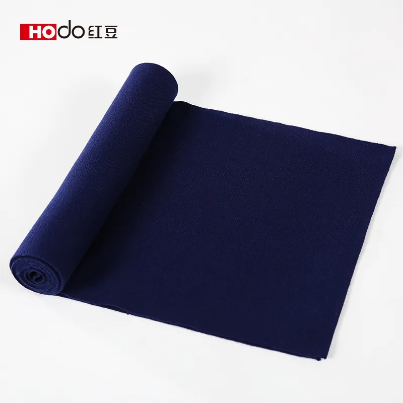 Red Bean 4.2% Wool Knitted Fabric Knit Scarf Men's-20