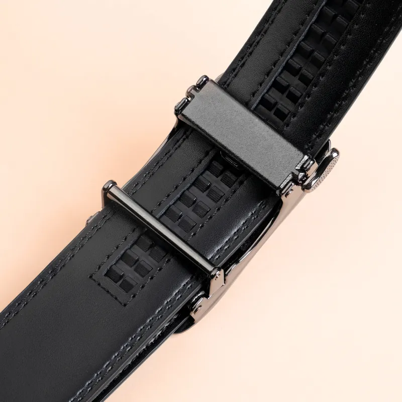 Red Bean Cow Split Leather Leather Belts Men's 3.5cm-6