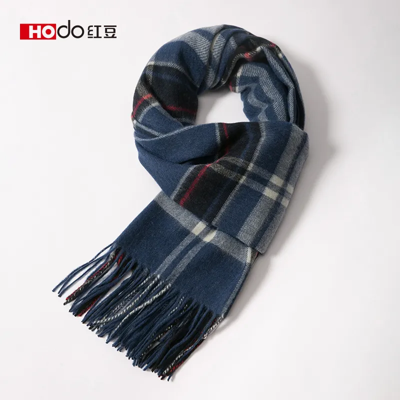 Red Bean 100% Wool Knit Scarves Women's-10