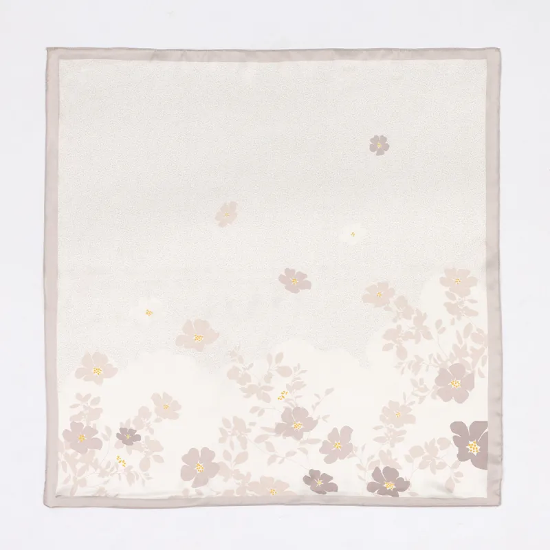 Red Bean Mulberry Silk Scarves Women's-1