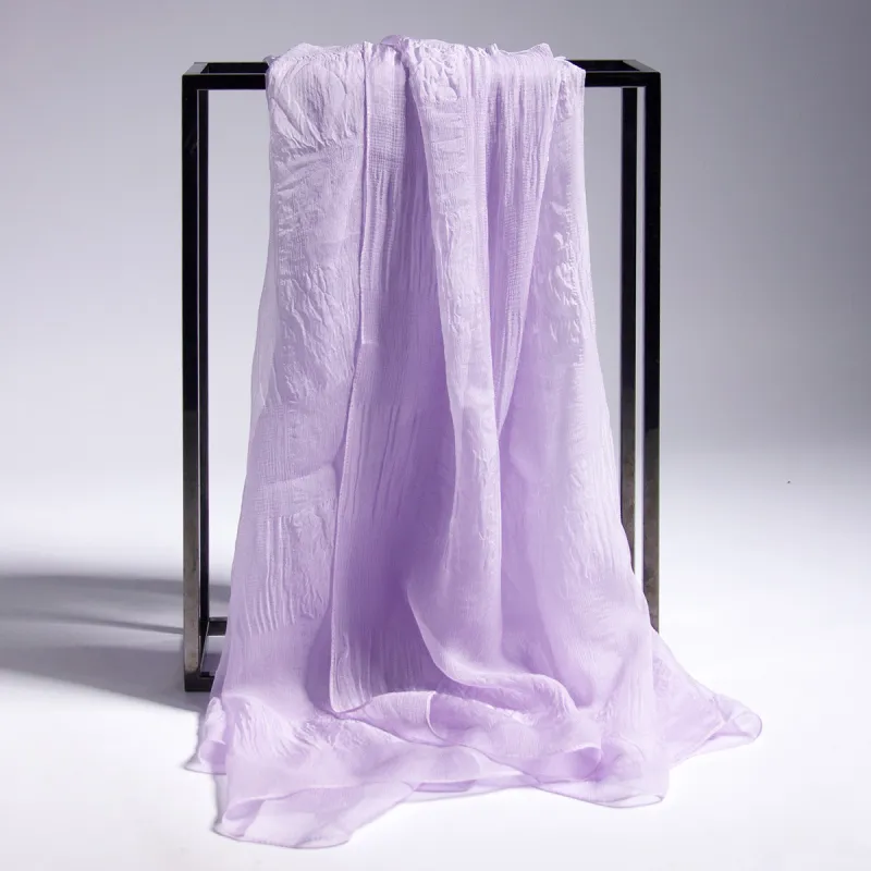 Red Bean Mulberry Silk Scarves Women's-8
