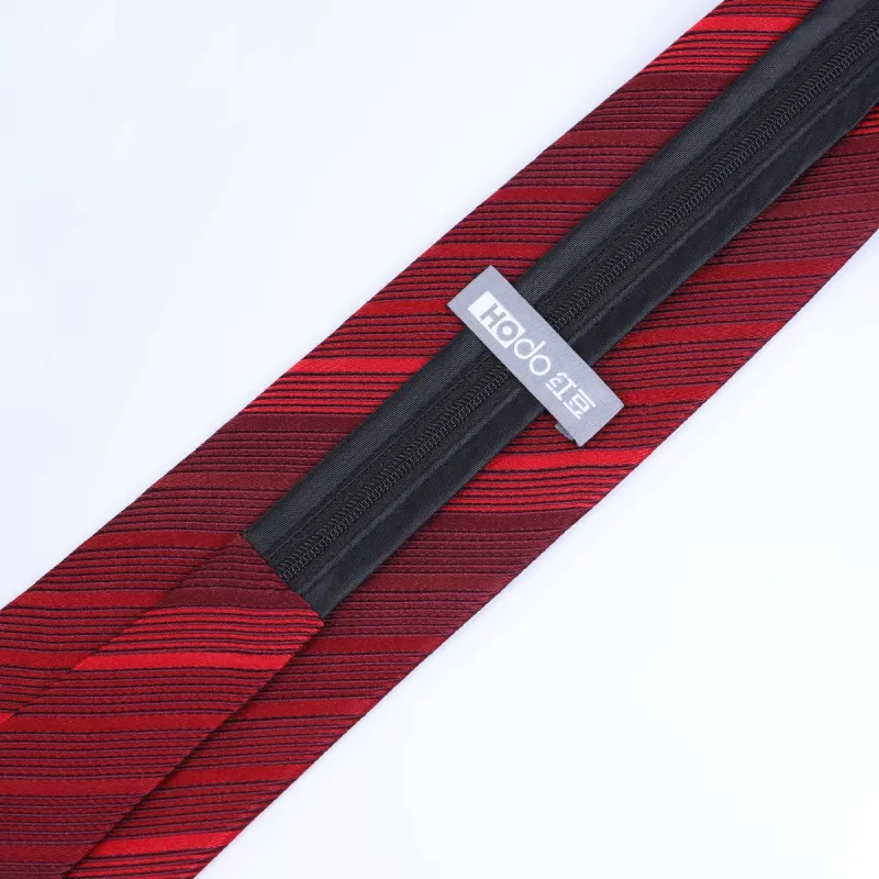 Red Bean Polyester Yi Lade Tie Men's-25