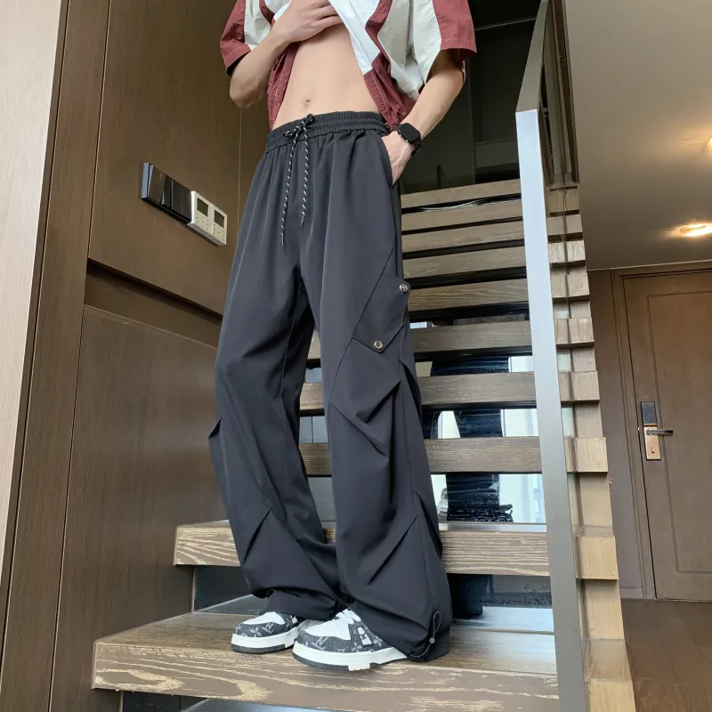 PAINT STAIN Casual Pants Unisex-23