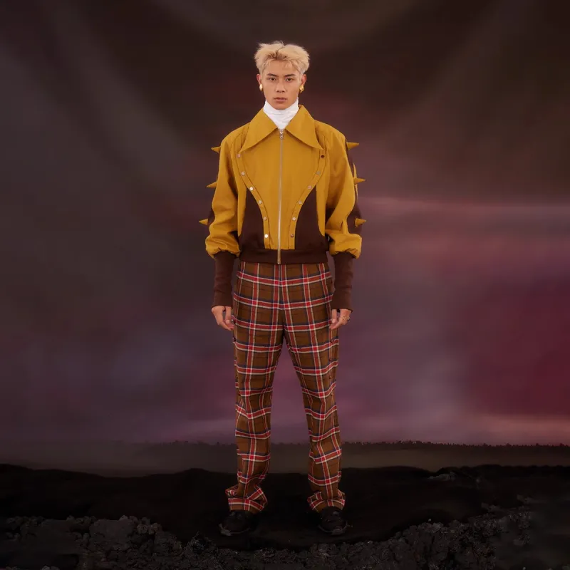 KADAKADA SUITE Jackets Coats Unisex Ginger Yellow-3