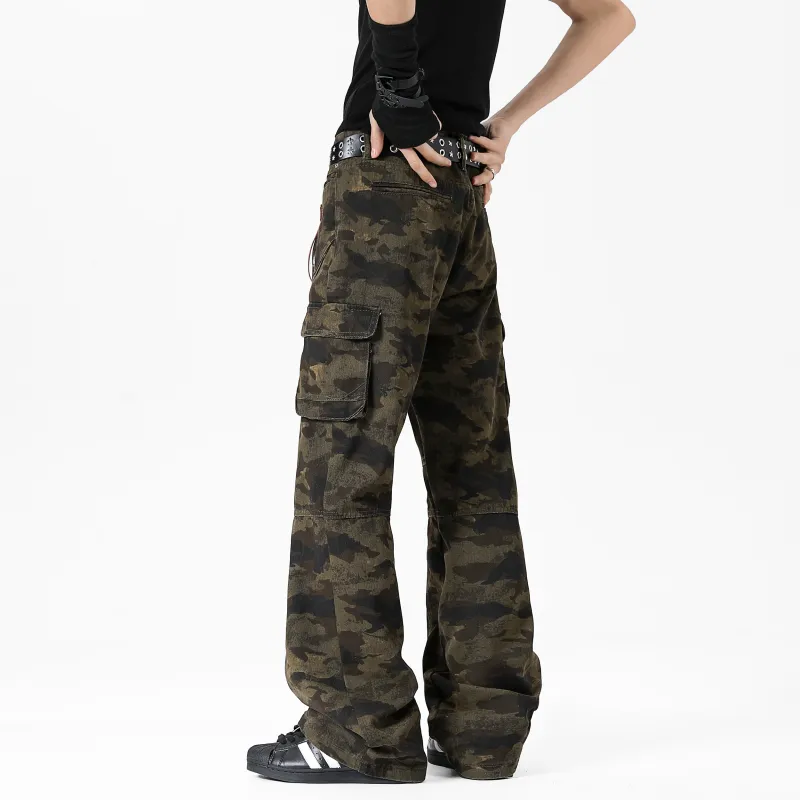 KADAKADA SUITE Cargo Pants Unisex Camouflage-2
