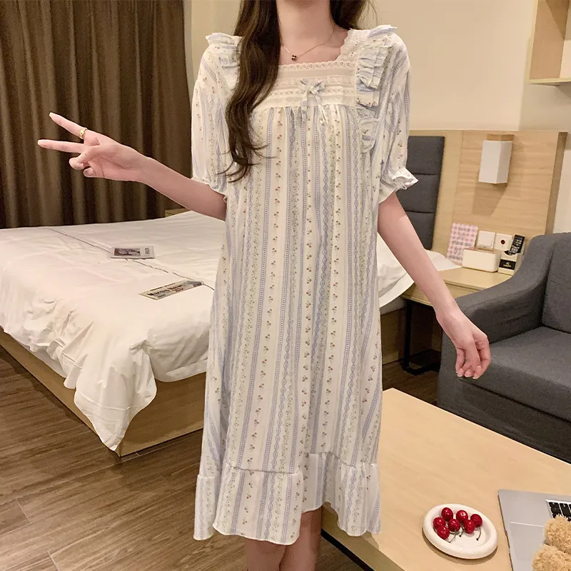OUSHIBO Nightgown Women's Image Color-5
