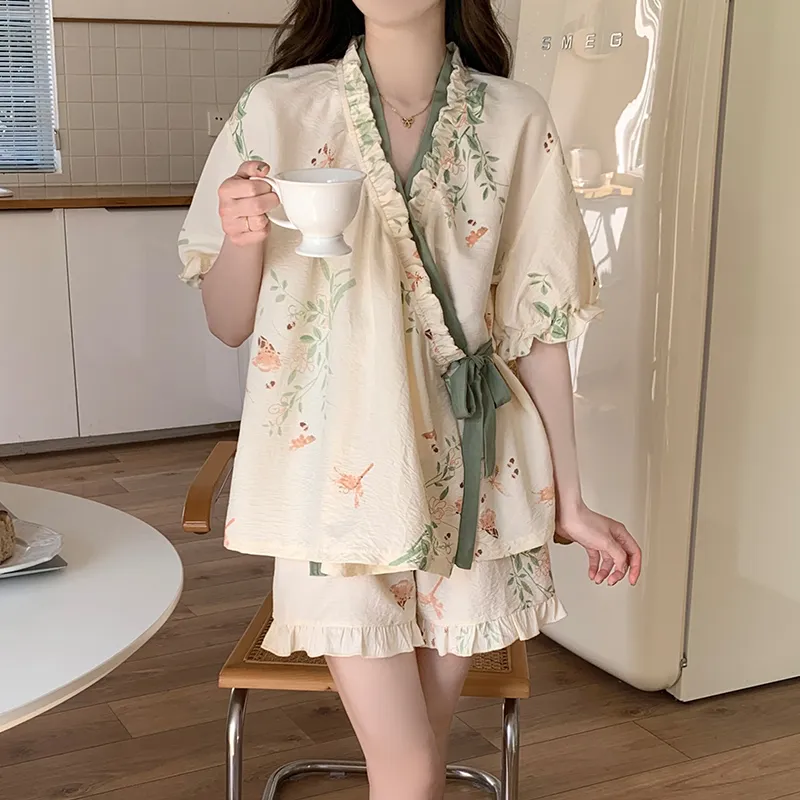 OUSHIBO Women's Pajama Sets-2