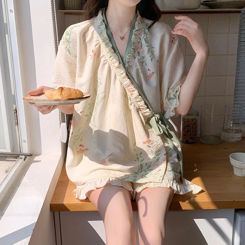 OUSHIBO Women's Pajama Sets-5