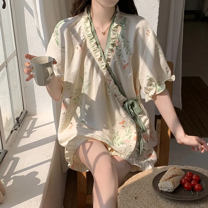 OUSHIBO Women's Pajama Sets-4