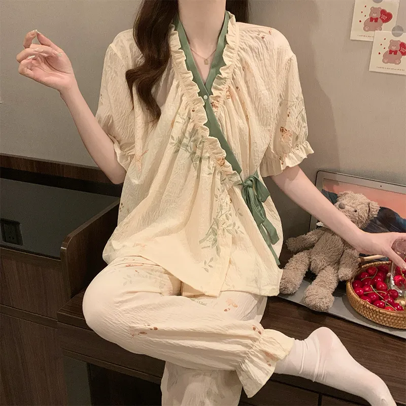 OUSHIBO Women's Pajama Sets-1