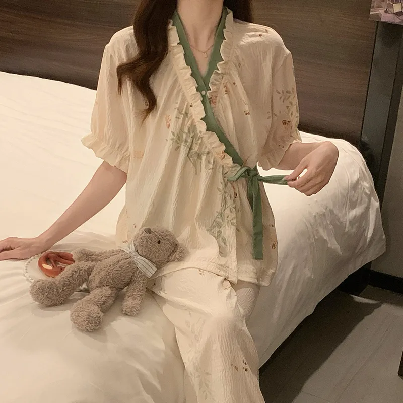 OUSHIBO Women's Pajama Sets-4