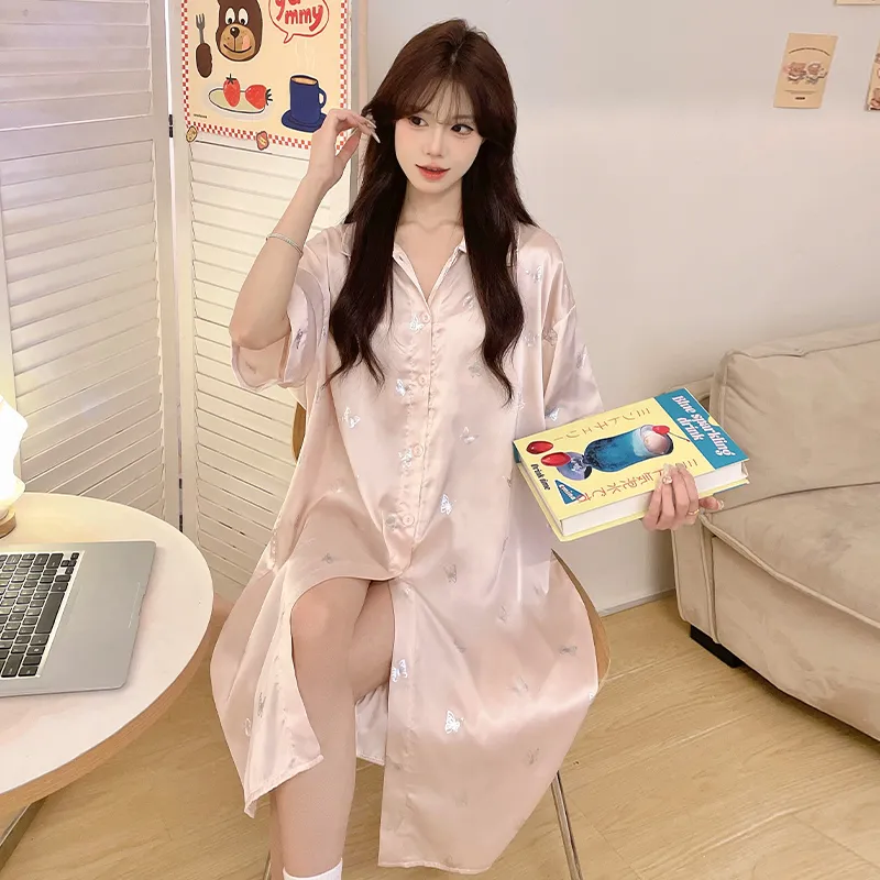 OUSHIBO Women's Nightgowns-5