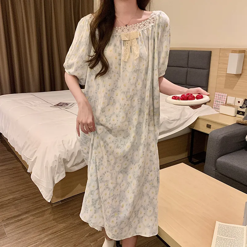OUSHIBO Nightgown Women's Image Color-3