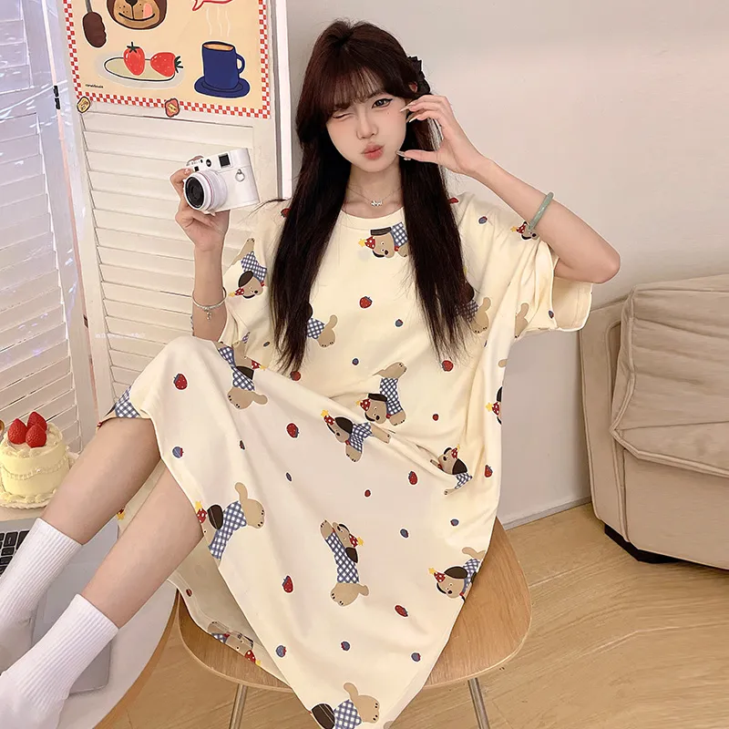 OUSHIBO Women's Nightgowns-4