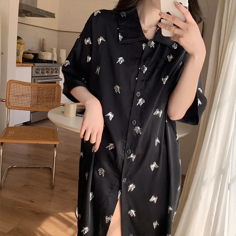 OUSHIBO Women's Nightgowns-5