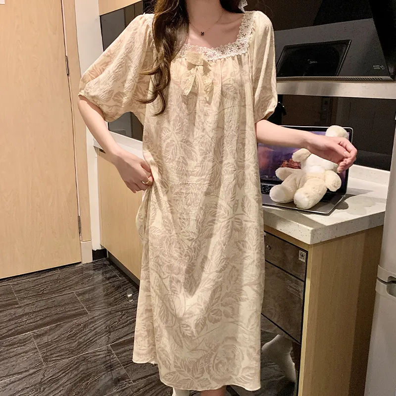 OUSHIBO Nightgown Women's Image Color-1