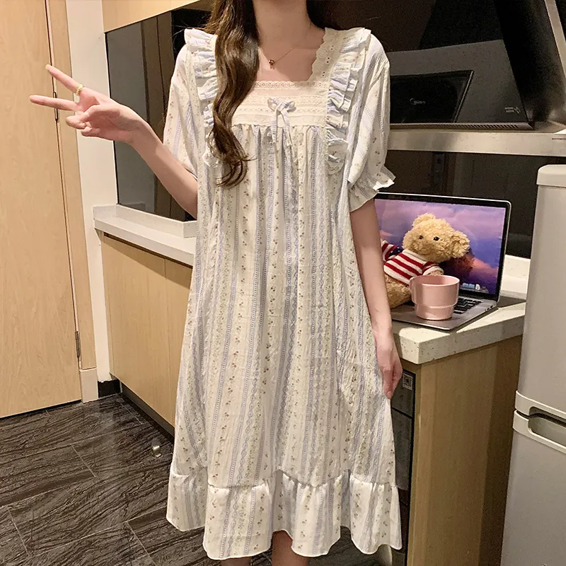 OUSHIBO Nightgown Women's Image Color-1
